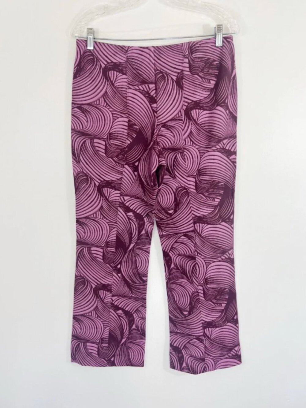 Maeve Anthropologie The Margot Kick Flare- Pink and Purple (S) - Picture 4 of 4